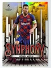 2024-25 Topps Finest UEFA Symphony Gold #/50🔥Lionel Messi FC Barcelona