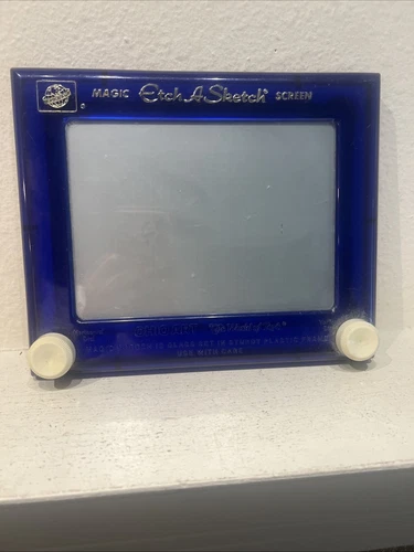 RARE BLUE Vintage 1996 OHIO ART Disney Toy Story ETCH A SKETCH,The World of Toys