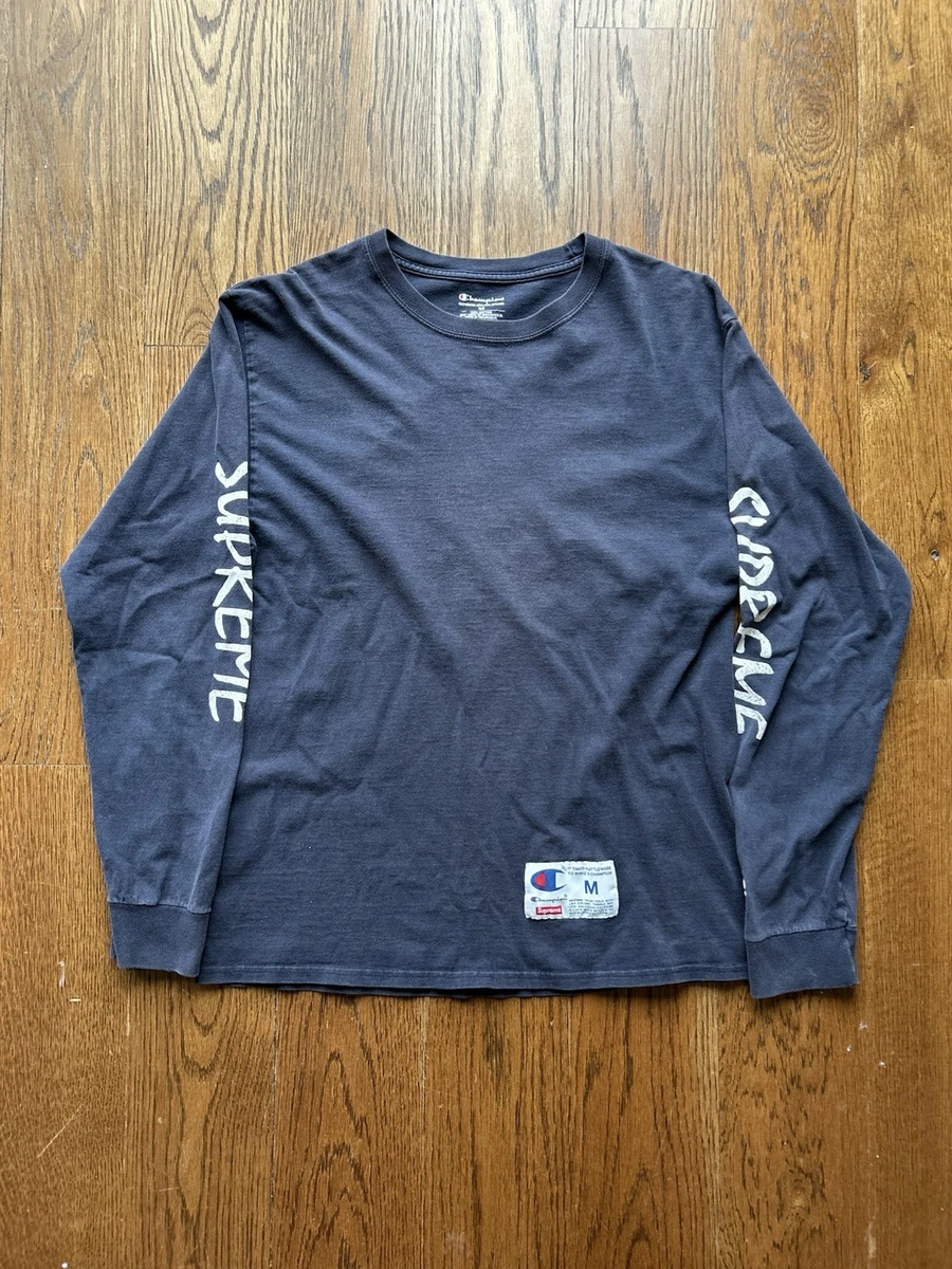 Supreme Long Sleeve Blue Shirts for Men for sale | eBay