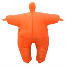 Adult Inflatable Suit Fat Suit Costume Fat Chub Sumo Blow Up Fancy Dress Costume