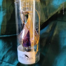 Kurt S Alder Vintage Hand Blown Glass Christmas Ornament - Size 4"