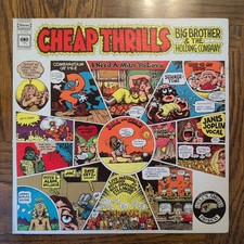 BIG BROTHER & THE HOLDING COMPANY Cheap Thrills w/ Janis Joplin PC 9700 Vinyl LP