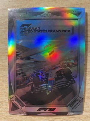 2025 Topps Chrome F1 - United States Grand Prix #F175-8 Diamond Drives