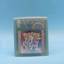 Nintendo Pokemon Crystal Version Game Boy Color Authentic Tested New Battery 