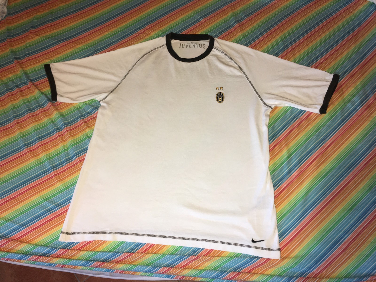 T-SHIRT NIKE "LA PROPRIETA' DI JUVENTUS" ORIGINALE ANNI 2000 VINTAGE TAGLIA XL