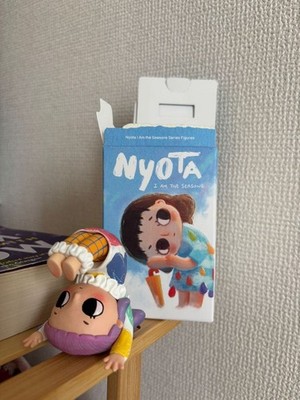 POP MART NYOTA I Am the Seasons Figure, Tophat Character, Unique Pose