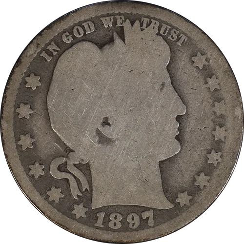 1897-O Barber Quarter Great Deals From The Executive Coin Company