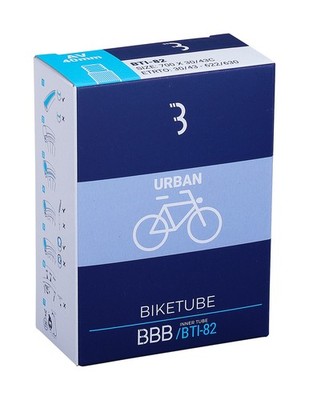 BBB BTI-89 2.977.338.901 Bicycle Inner Tube, Black, 29 Inches