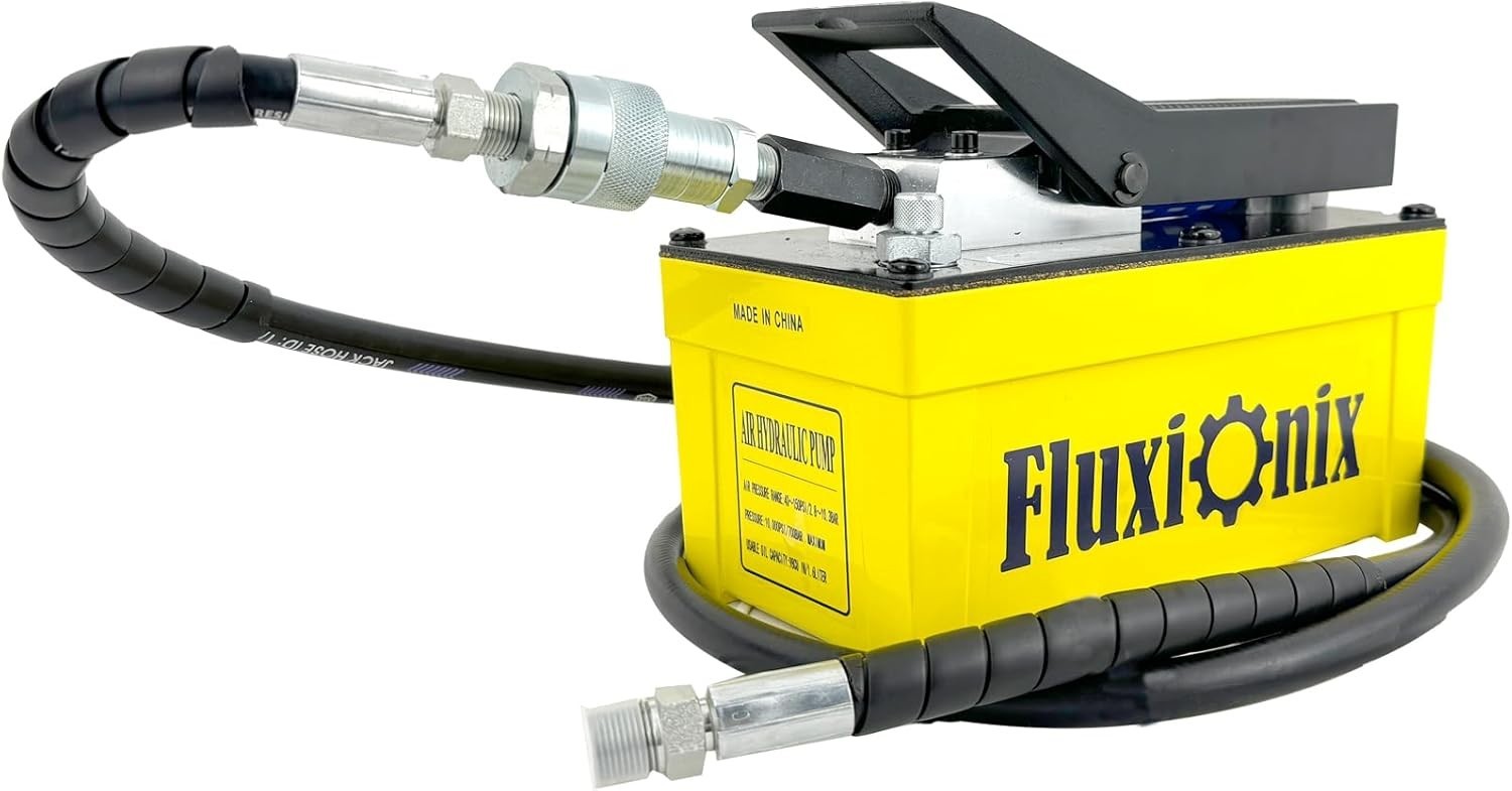 Air Hydraulic Pump Steel Tank Air Actua Treadle Hydraulic Pump with Pipe