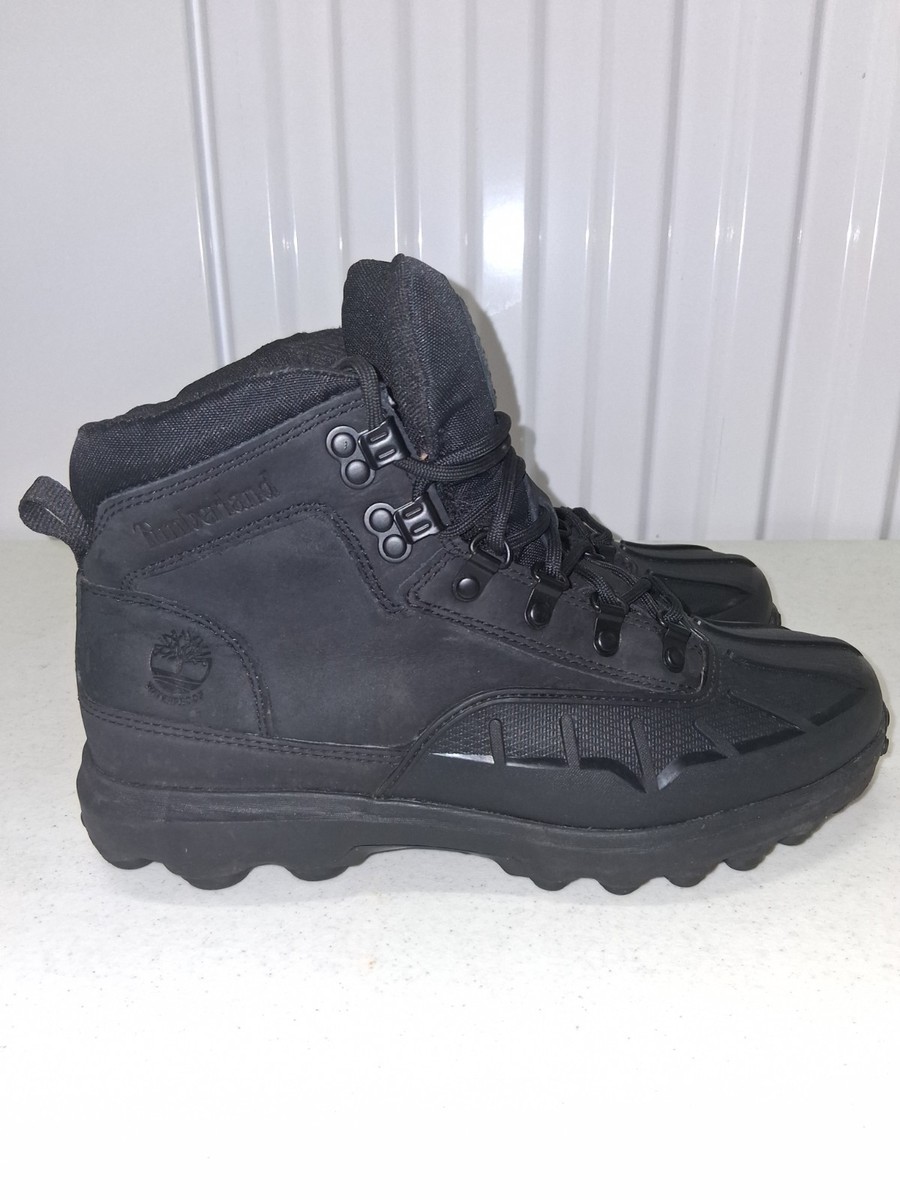 Timberland Waterproof Hiking Boots Black Mens Size 8 Field  display picture 3