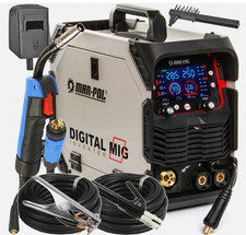 Inverter Schweißgerät Synergie 250A MIG/MAG MMA TIG 230V Schutzgas WIG Aluminium