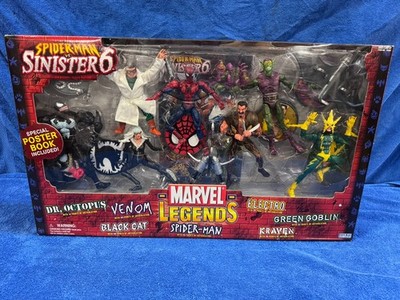Toy Biz Marvel Legends Spider-Man Vs The Sinister 6 Box Set - SEALED