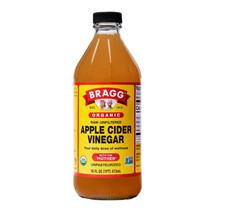 Bragg Organic Apple Cider Vinegar with the Mother, Raw and Unfiltered, 16 fl oz