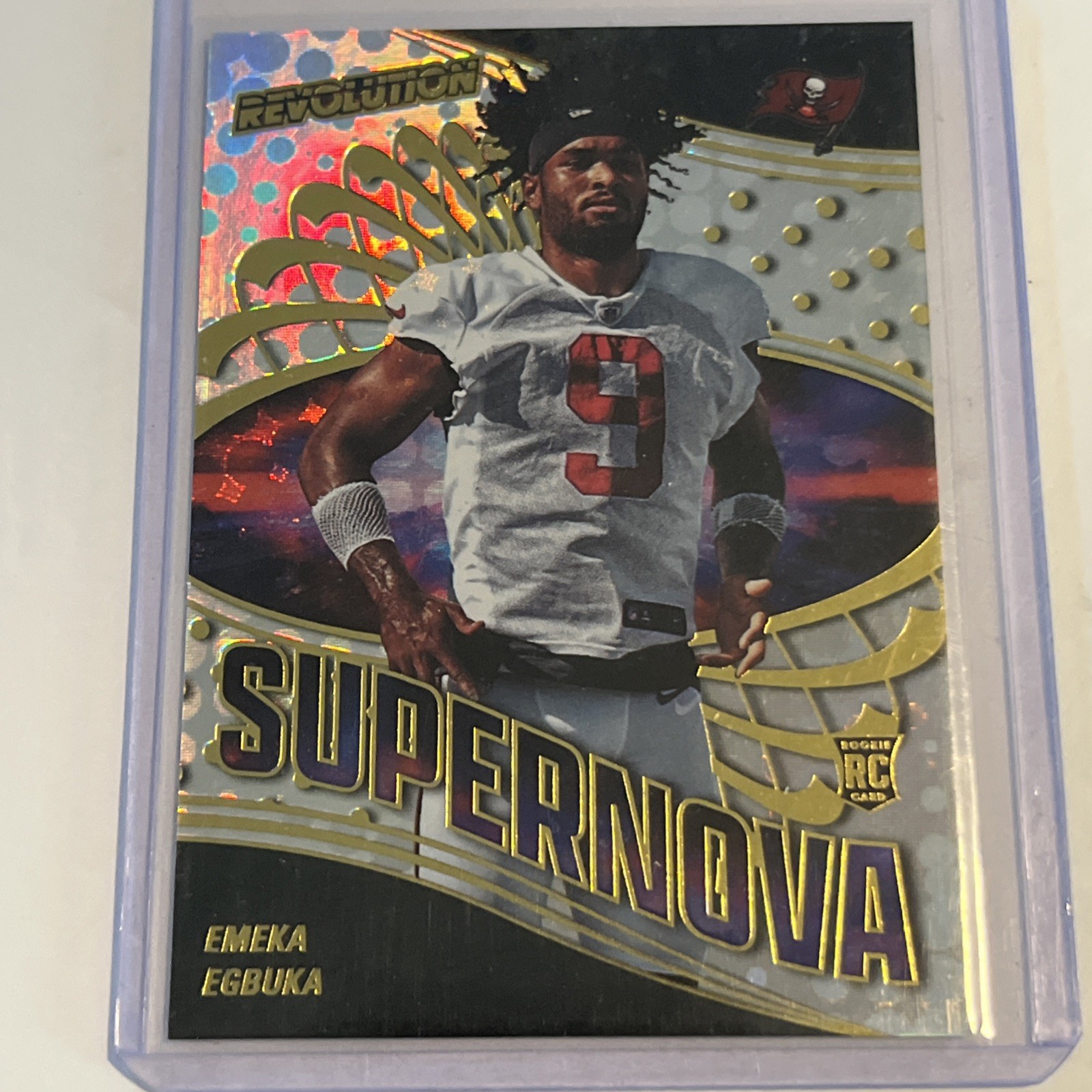 2025 Panini Revolution - Supernova Emeka Egbuka #3 (RC)