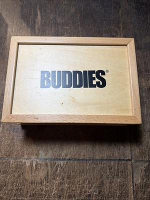 Raw Buddies Wooden Sifter Storage Pollen Box Good Used Condition