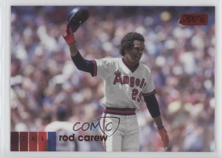 2020 Topps Stadium Club Red Foil Rod Carew #150 HOF 2k3