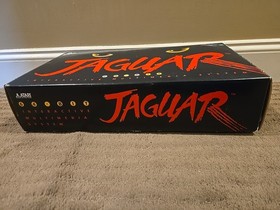 Atari Jaguar System Console Complete in Box 64 Bit W/Cybermorph Game, Manuals