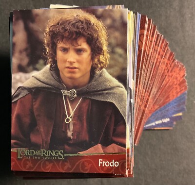 Lord of the Rings Two Towers 2002 Topps Trading Cards - Singles + Foil Cards
