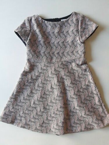 ZARA Soft Collection Girls Size 7 Sparkly Jacquard Party Dress