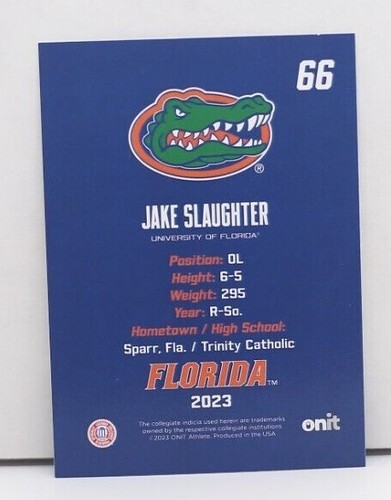 🏈🏈 GATORS ONIT University of Florida Football Pick your single card 2023 🏈 - Picture 143 of 190