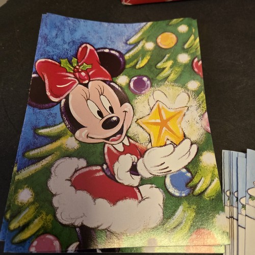 VTG Disney 90s Mickey's Stuff for Kids 40 Asst Christmas Holiday Card Sets - Picture 4 of 14