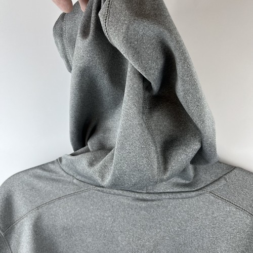 Maglione con cappuccio Nike DriFit NFL verde Bay Packers da uomo grigio maglione da calcio piccolo - Foto 7 di 10