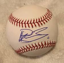 GEORGIA TECH YELLOW JACKETS KEVIN PARADA HAND SIGNED ROMLB BASEBALL W/COA