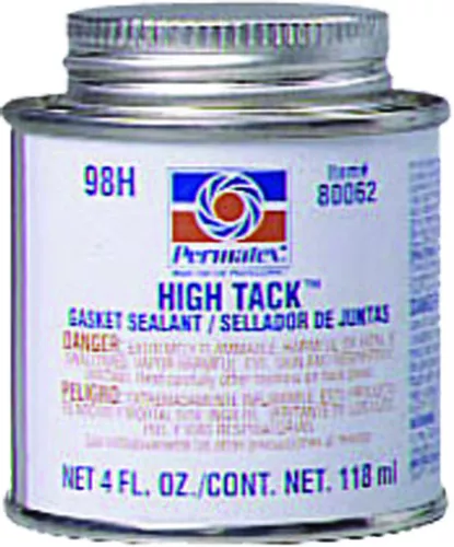 Permatex High Tack Gasket Sealant 4 oz Brush Top Can 80062