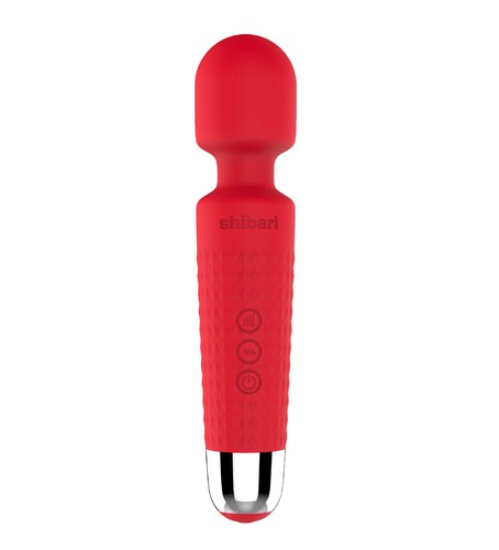 Shibari Mini Halo Multispeed 20x Pulse Pattern Waterproof Massage Wand for Women - Picture 7 of 80