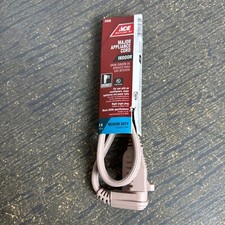 3 FT Major Appliance Extension Cord 14 Gauge Medium Duty Ace Indoor 15 Amp