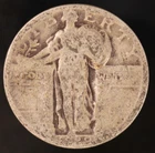 1929  STANDING LIBERTY QUARTER FROM AN OLD COLLECTION-LOT 6812