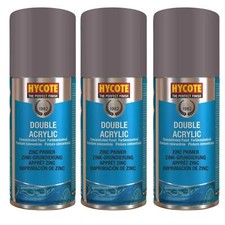 Hycote XDPB911 Zinc Aerosol Spray Paint Primer 150ml x3