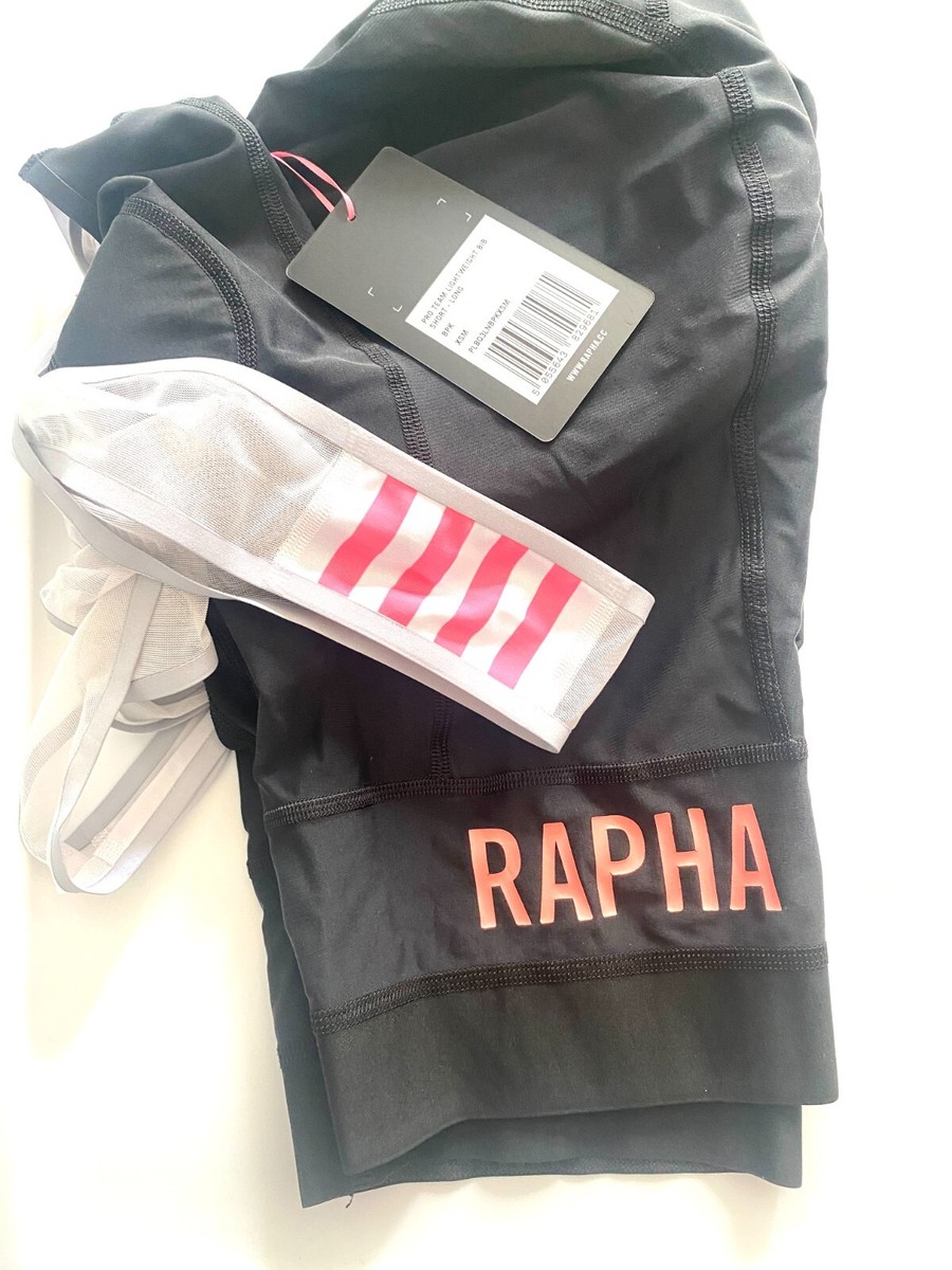 Rapha PROTEAM ビブタイツ Lサイズ ピンク/ブラック ラファのメンズ タイツガイド | Rapha