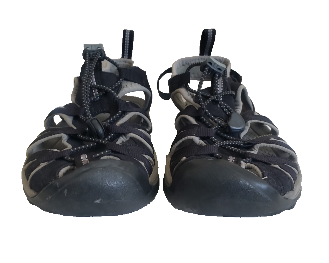 Scarpe sandali outdoor Keen Whisper Bungee da donna taglia 8 US 38 5 nero grigio