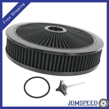 14 X 3 Round Air Cleaner Assembly Recessed Base Chevy Sbc 350 Bbc 454 Paper