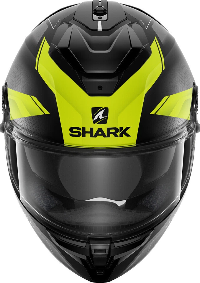 Full-Face Fiber Motorcycle Shark SPARTAN GT Eastwood Yellow Size XL Helmet - Image 2 of 3