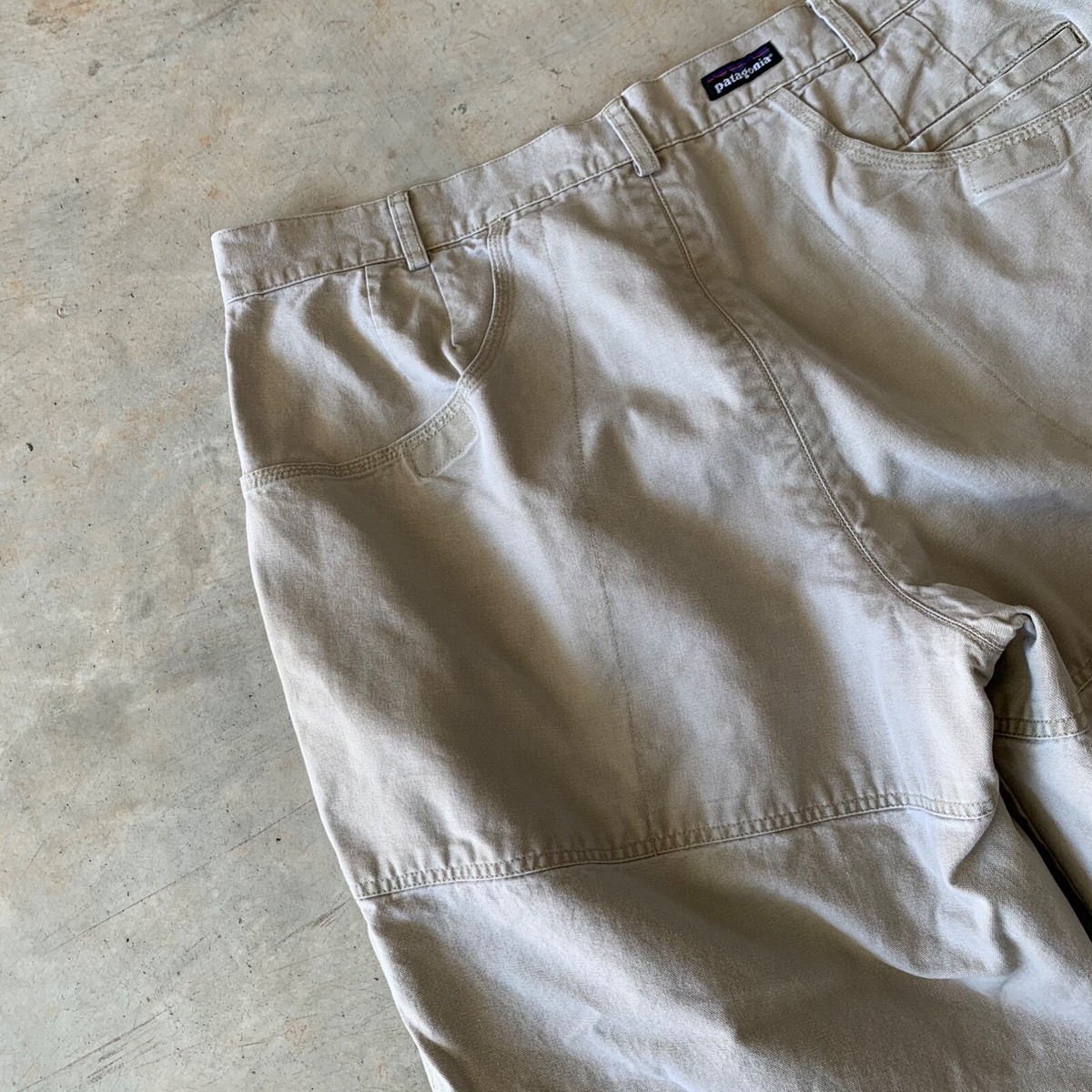 Vintage Patagonia hiking Pants Stand Double Knees Rock