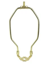 LAMP SHADE HARP: BRASS, NICKEL, ANTIQUE BRASS: 10", 11", 12"