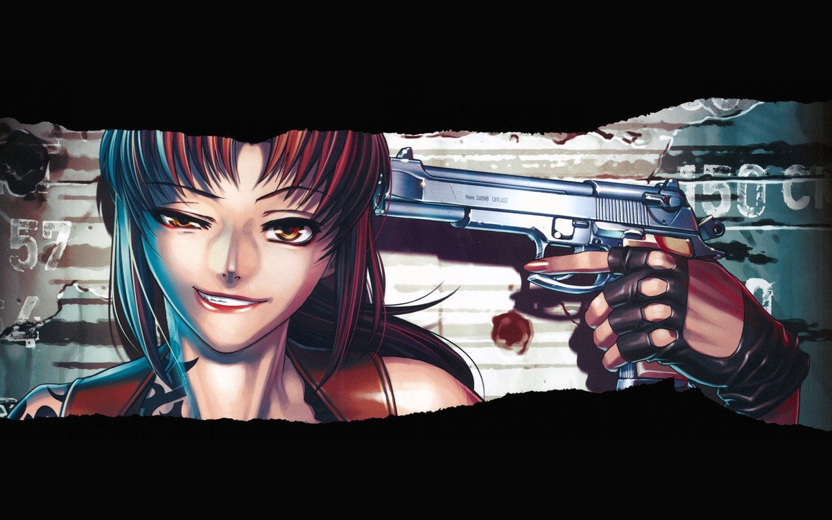 BLACK LAGOON プレイマット Black Lagoon Levi western ver. TCG Versatile Playmat Japanese