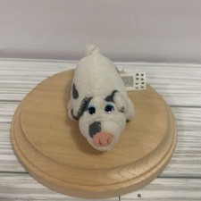 Vintage 1997 Galoob Pound Puppies Pound Piggy Spotted Pig Plush 3"