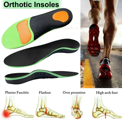 Work Boot Insoles Hiking Trainer Inner Soles Foot Inserts Support Silicone Gel - Picture 3 of 20