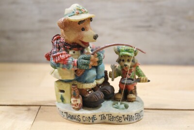 Enesco Moose Creek Crossing  Good Things Come To Those Who Bait!  1995, 144770