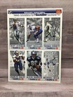 1993 McDonald's Ltd Edition~Football GameDay Cards~Sheet A of Cowboys Set — photo 1