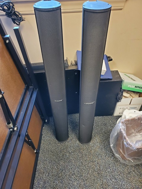 bose panaray ma12 modular line array loudspeaker