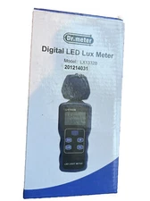 Dr. Meter Professional LED Light Meter, Digital Illuminance Meter 0-200,000 Lux