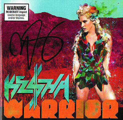 Kesha Rose Ke$ha SIGNED Warrior CD COA | eBay Kesha Rose Ke$ha SIGNED Warrior CD COA | eBay