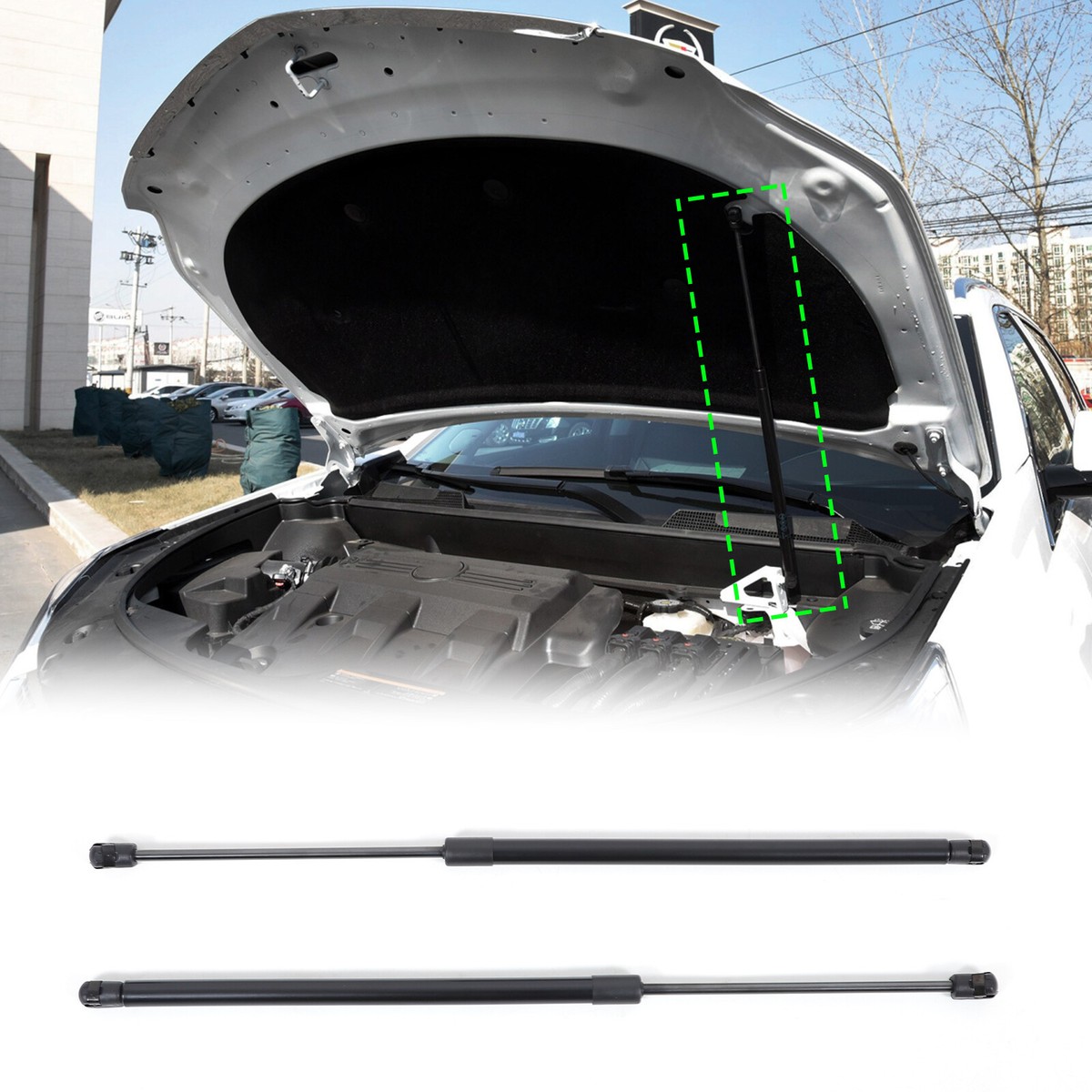 PM Auto Front Hood Lift Support For 2010-2016 Cadillac SRX 6376 PM9000347