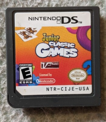Junior Classic Games [Nintendo DS - NTR-CIJE-USA]