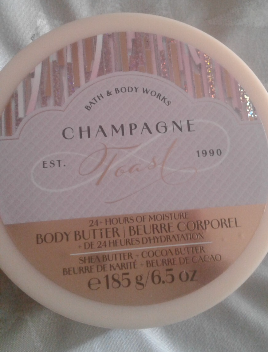 BATH & BODY WORKS Champagne Toast Body Butter 6.5oz New Luxurious Moisturizer