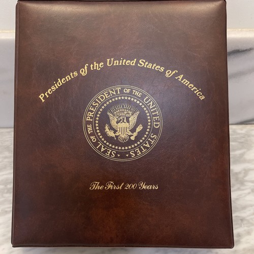 Präsidenten der USA, Die ersten 200 Jahre, Colorano Seideneinbände - Bild 1 von 11